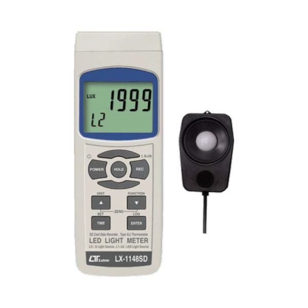 Luxómetro Lutron LX-1148SD con Datalogger